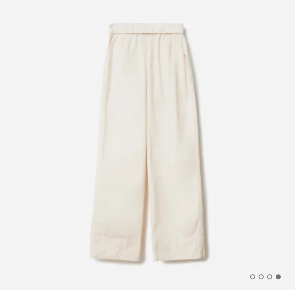 Everlane Easy Pant Sz 0, Canvas Color